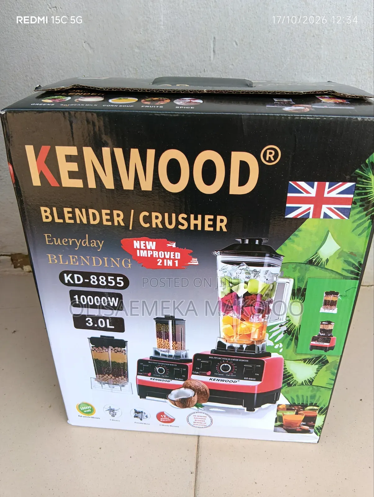 3L Kenwood Industrial Blender Brand New