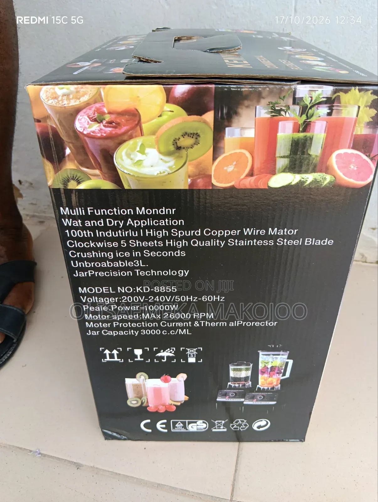 3L Kenwood Industrial Blender Brand New