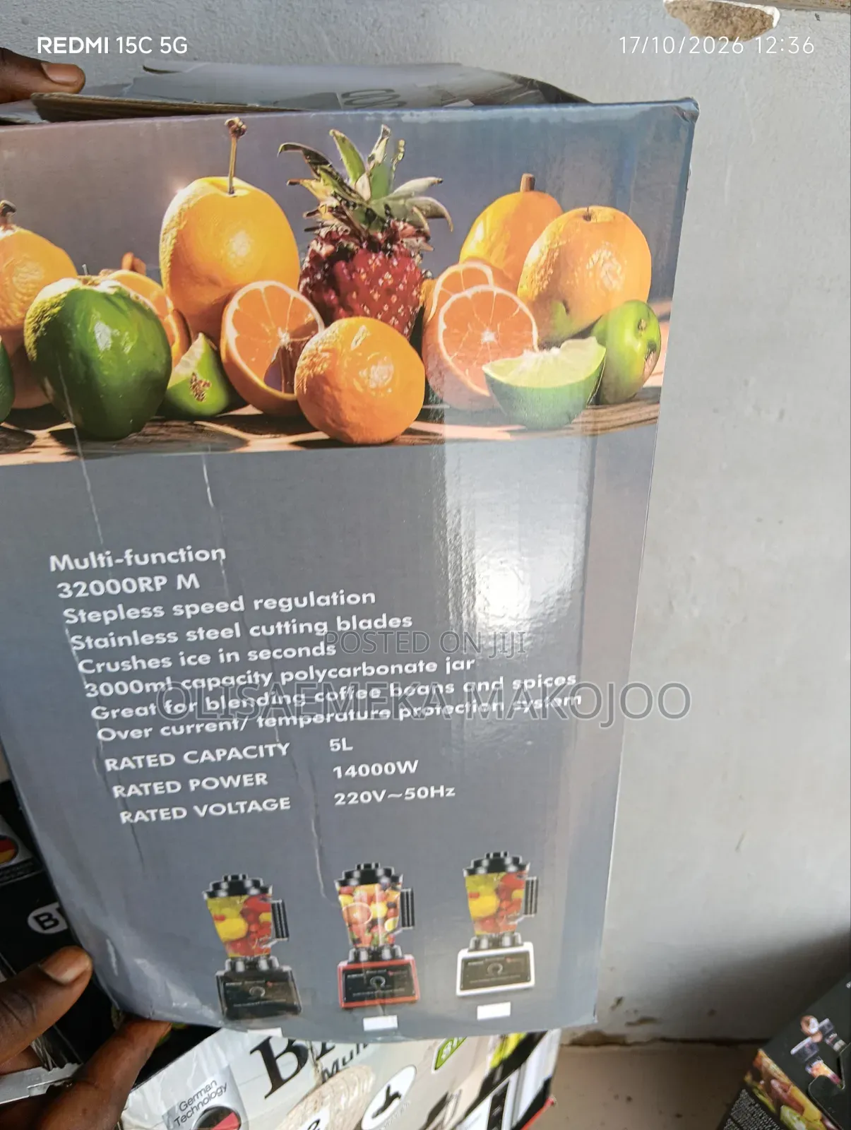 2 in 1 5L Blender