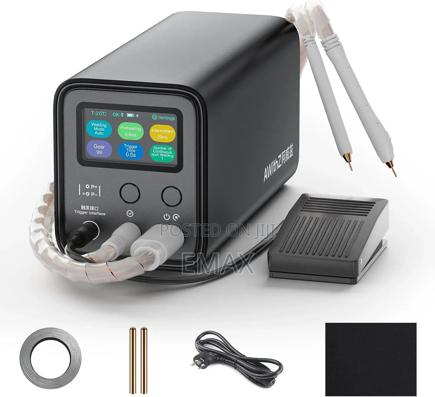 High-Power Spot Welding Machine With a Super Capacitor Lithium Battery