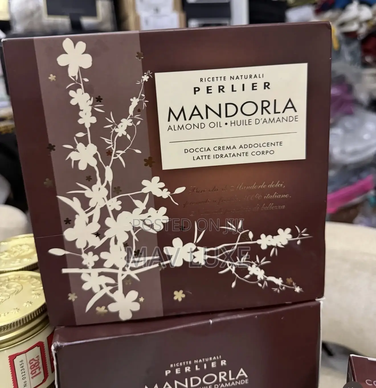 Perlier Mandorla Almond Oil Gift Set