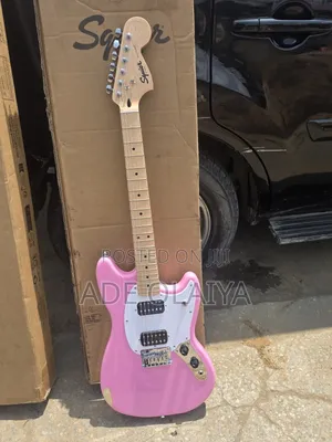 Fender Squier Electric Guitar - Pink Finish | Excellent Sound
