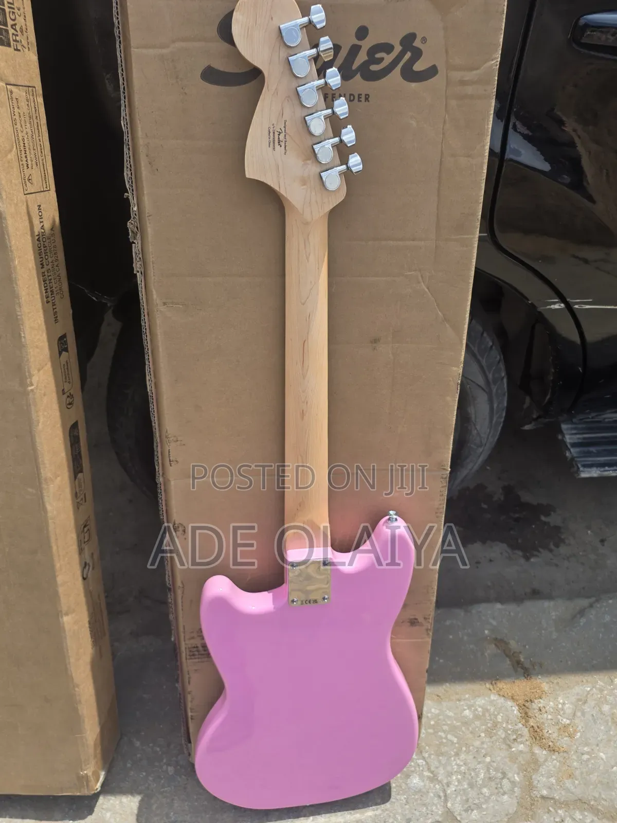 Fender Squier Electric Guitar - Pink Finish | Excellent Sound