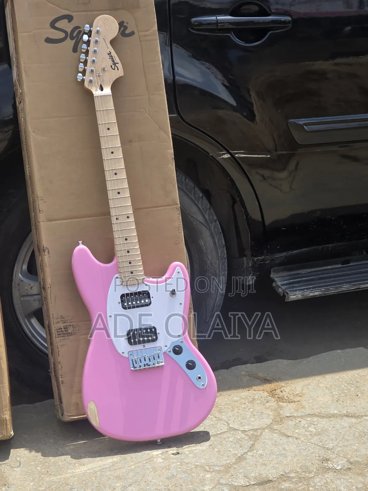 Fender Squier Electric Guitar - Pink Finish | Excellent Sound