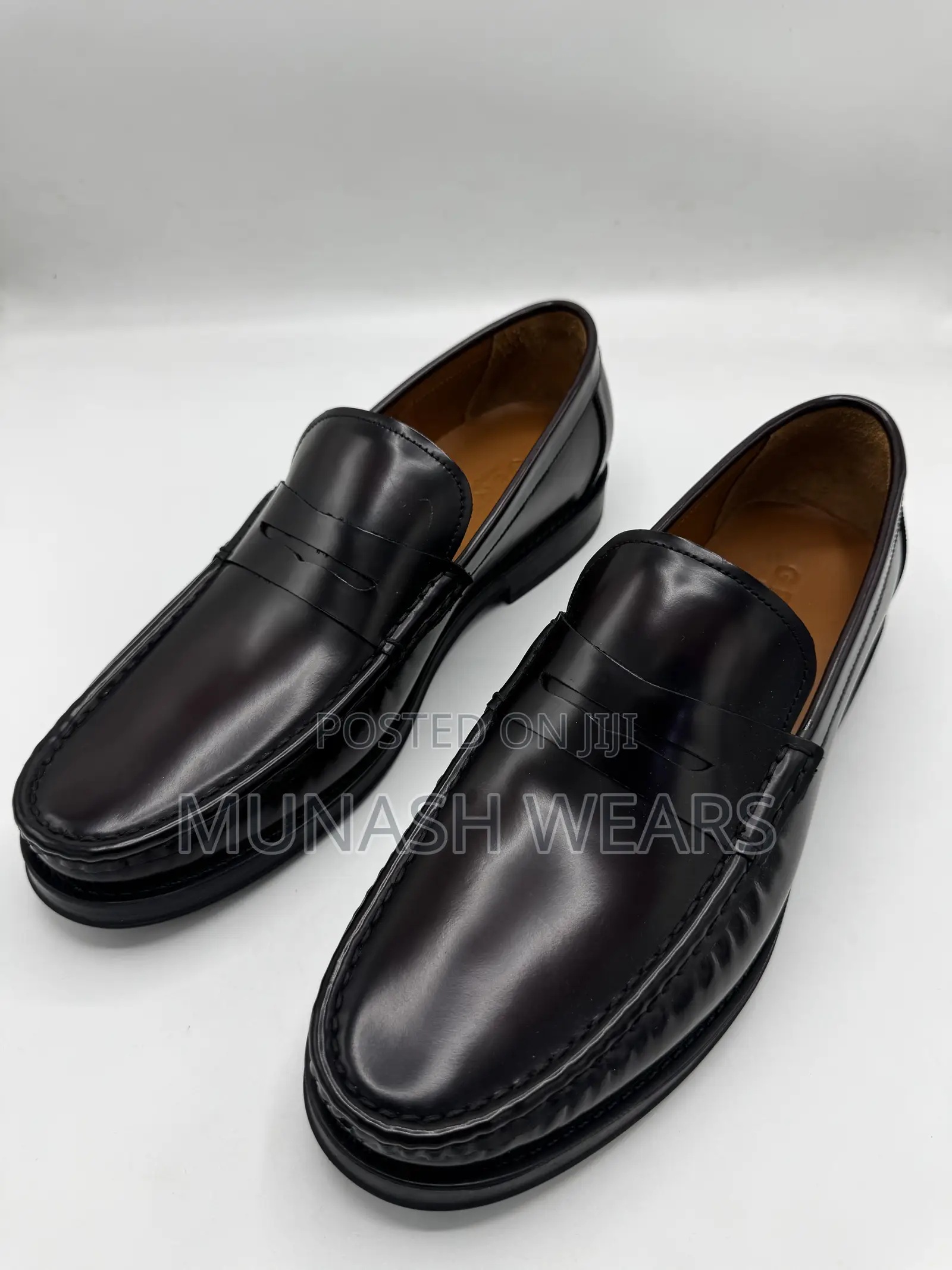 Italian Genio Leather Loafers for Men 40-46 Available