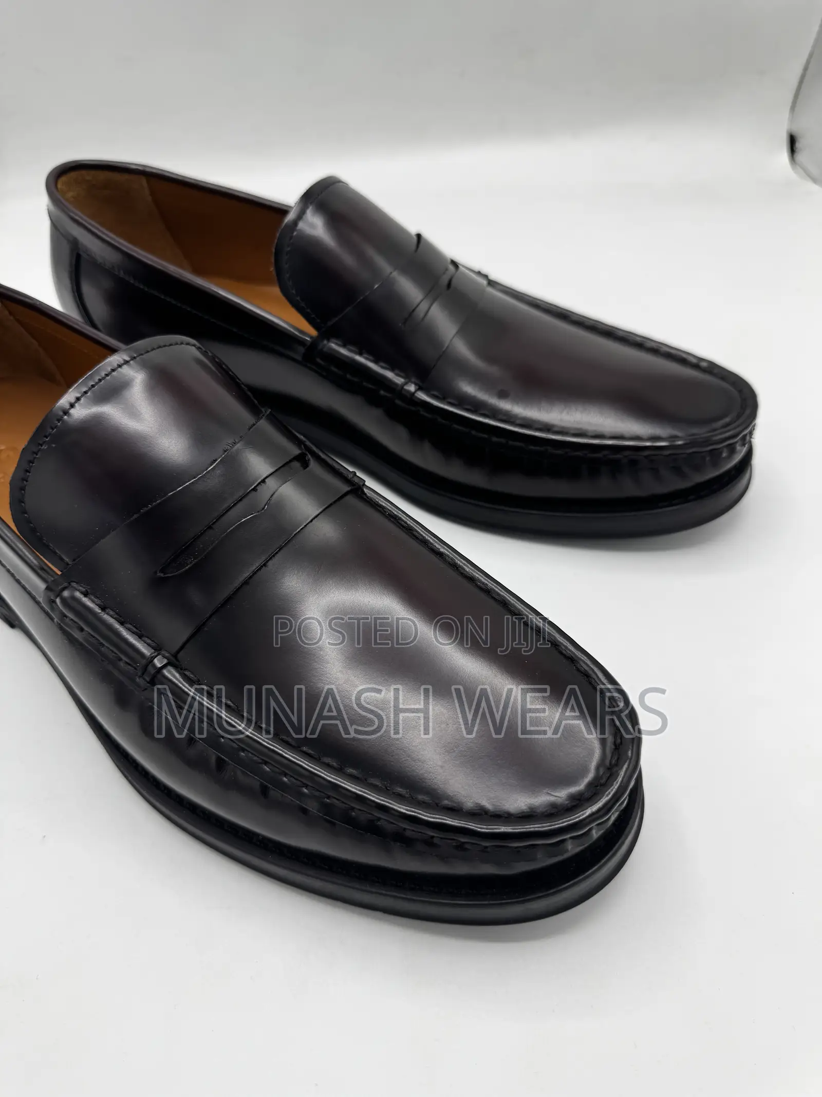 Italian Genio Leather Loafers for Men 40-46 Available