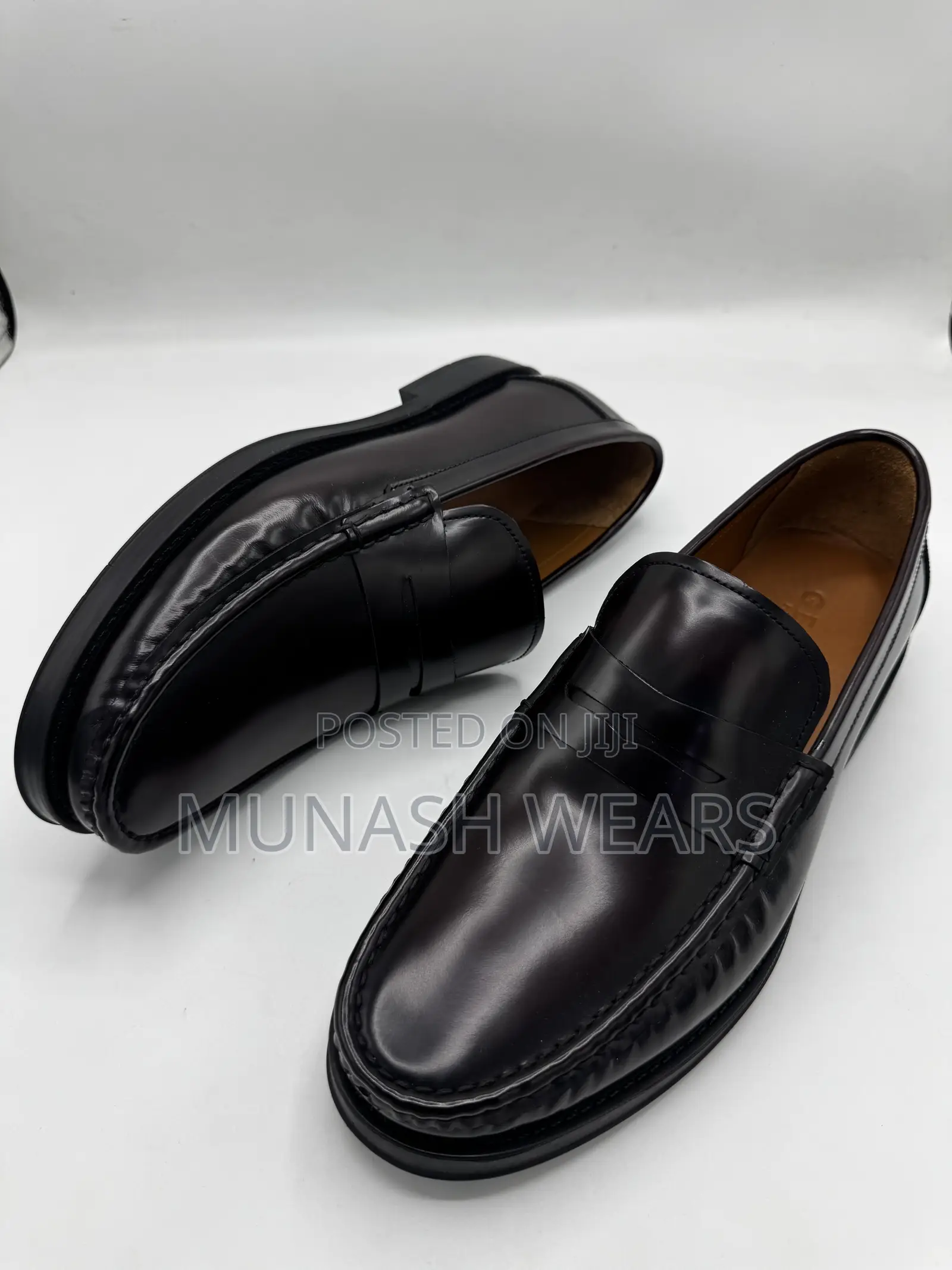 Italian Genio Leather Loafers for Men 40-46 Available