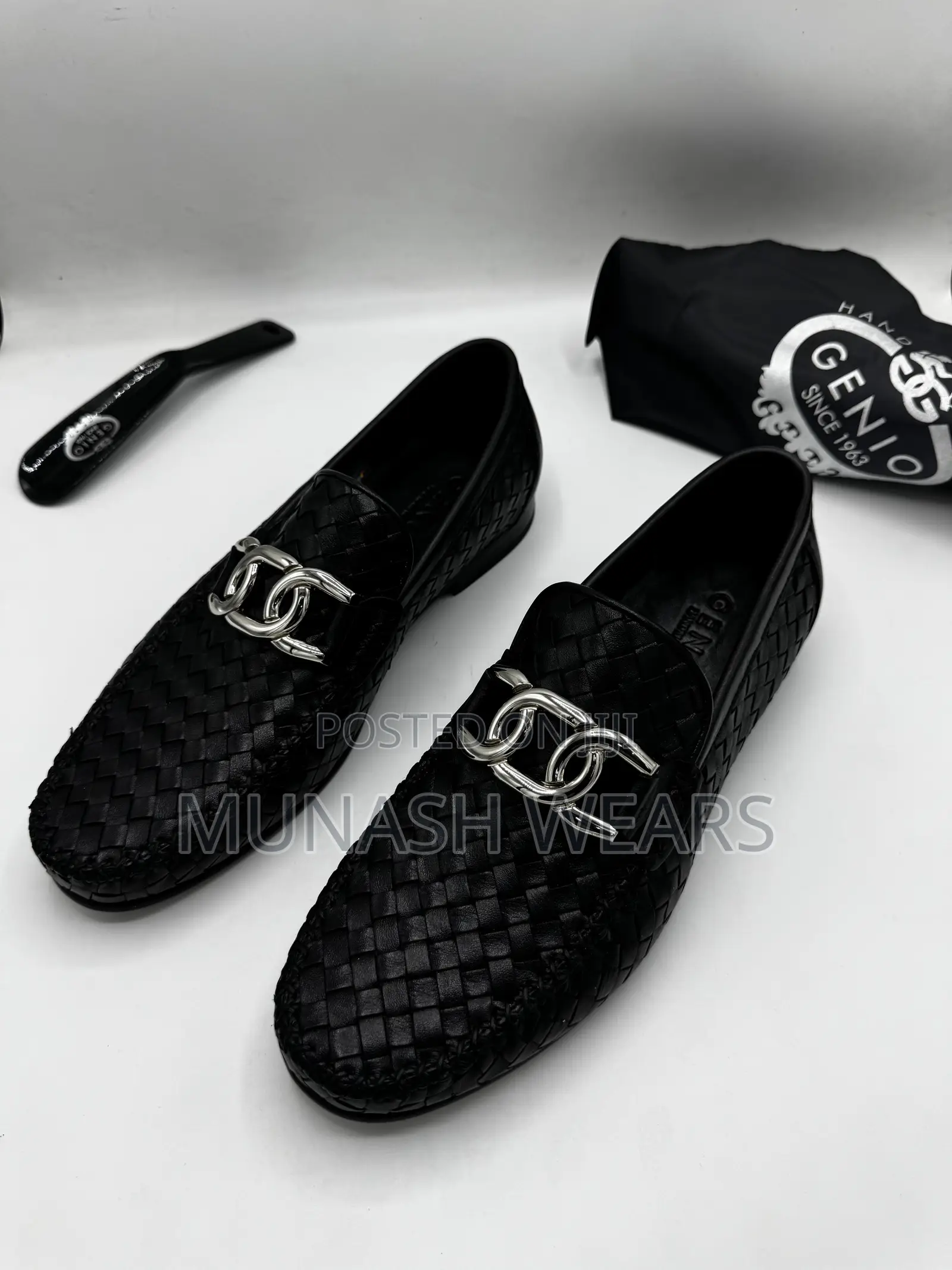 Italian Genio Leather Basket Design 40-46 Available