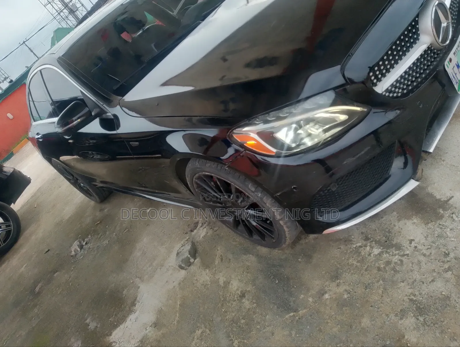 Mercedes-Benz C400 4Matic AWD Sedan (3.0L V6 7A) 2015 Black