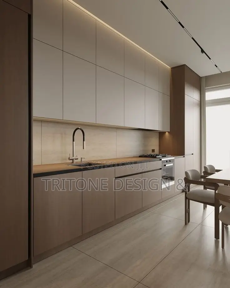 Modern Kitchen Interior Design, 3d Visualization & Cabinet Design