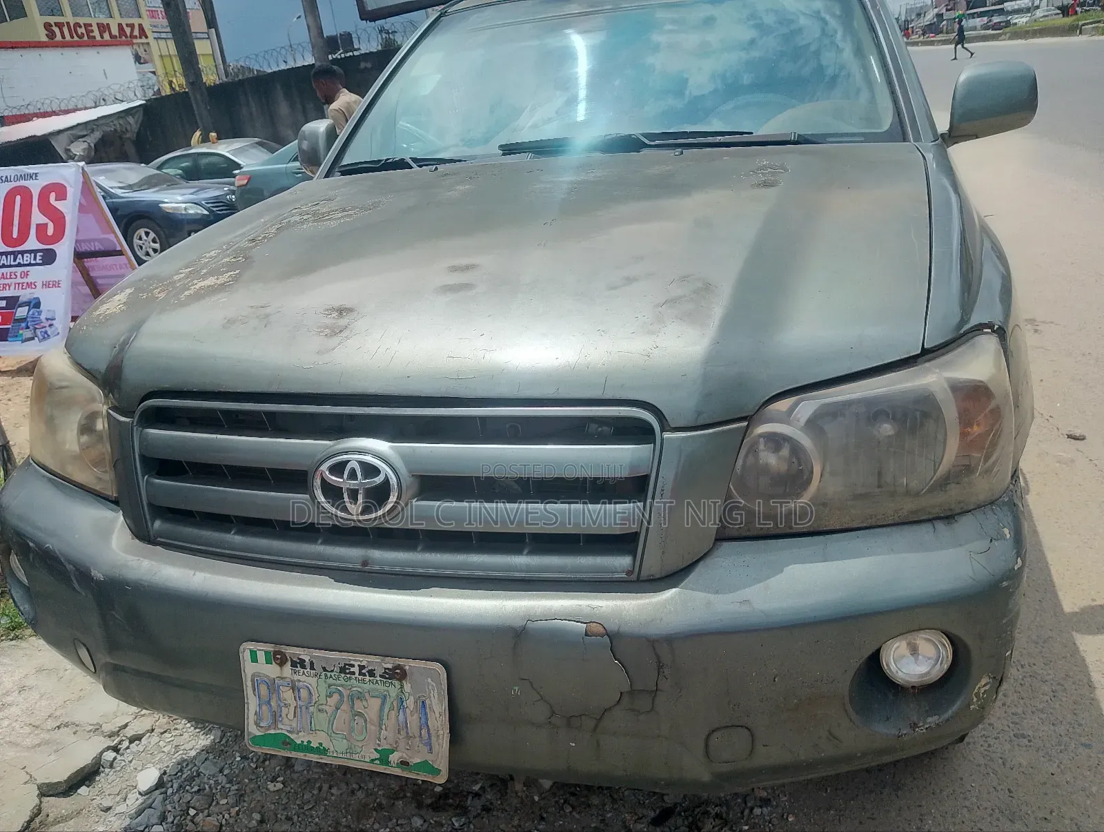 Toyota Highlander Limited V6 2005 Gray