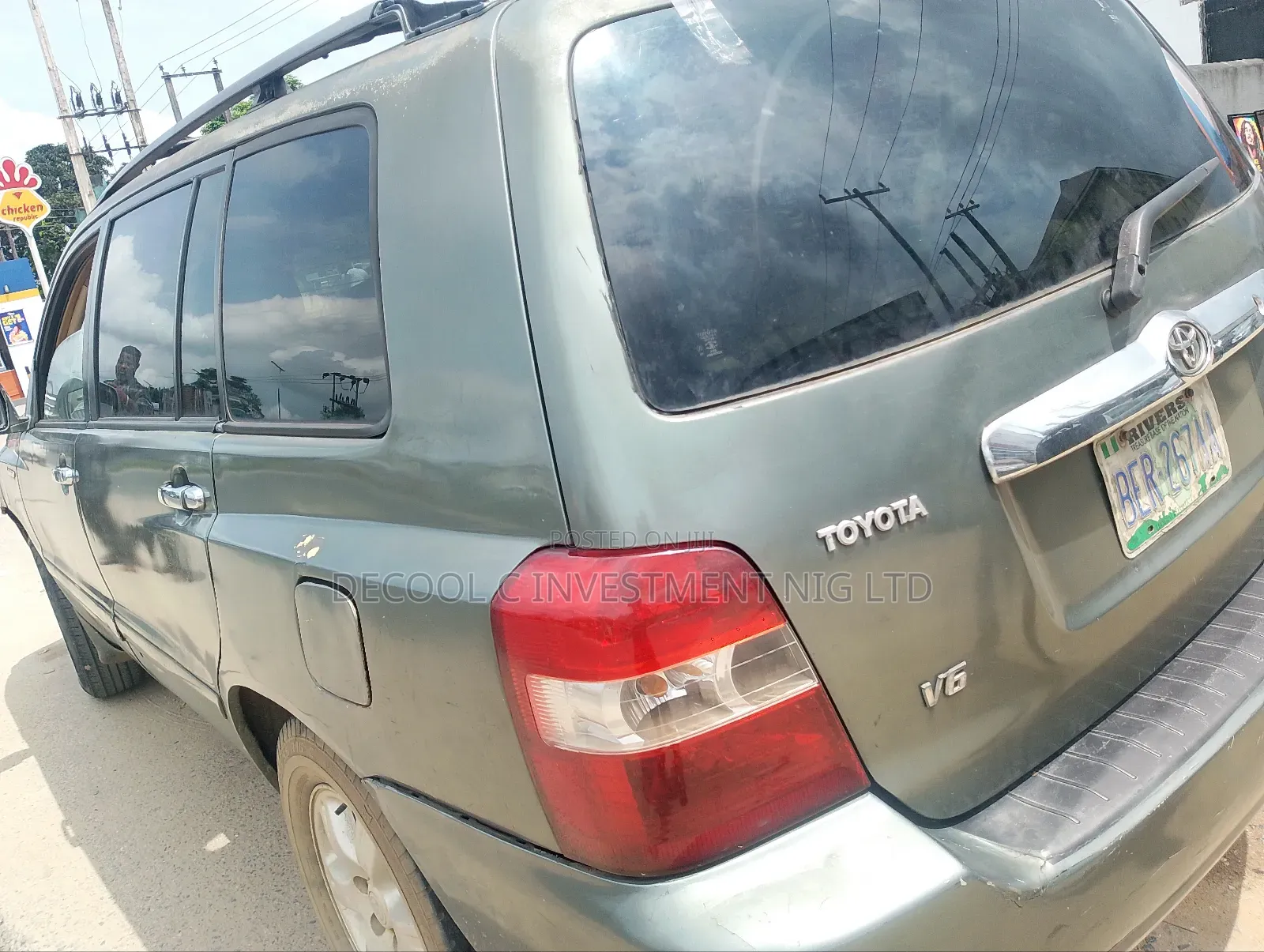 Toyota Highlander Limited V6 2005 Gray