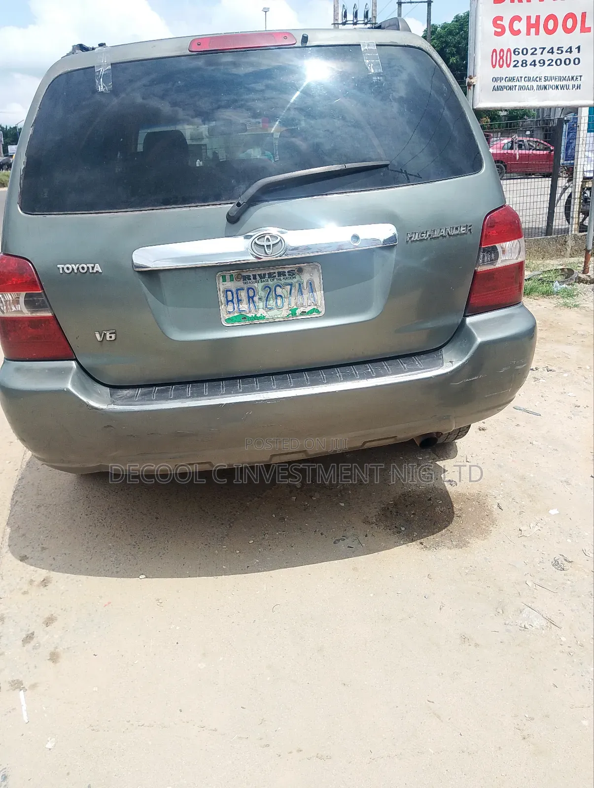 Toyota Highlander Limited V6 2005 Gray