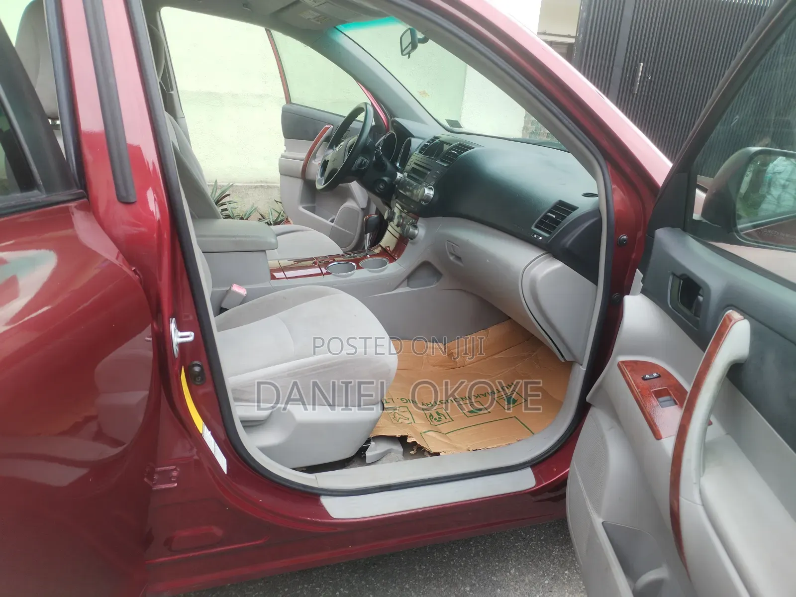 Toyota Highlander 4x4 2008 Burgundy