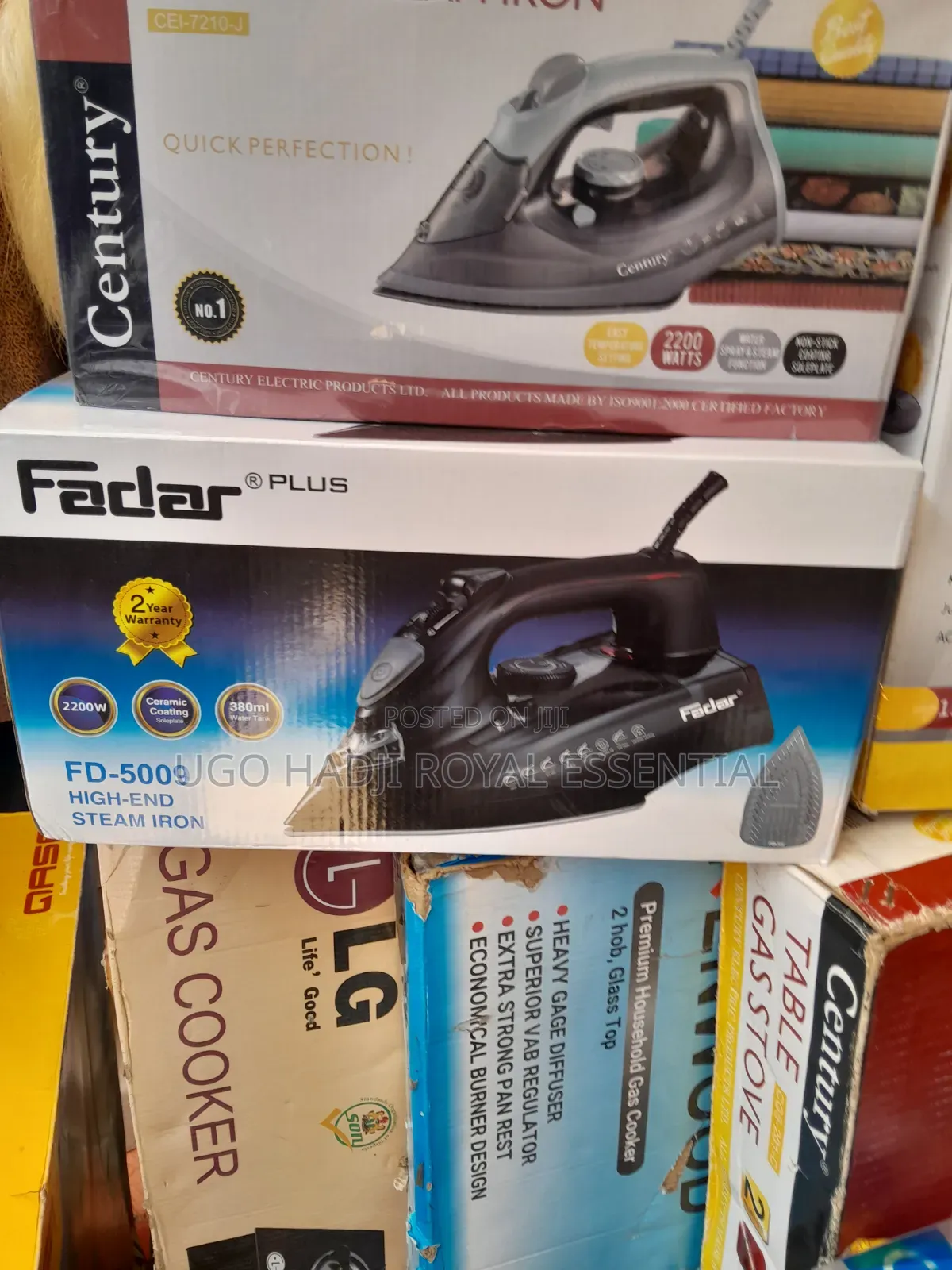 Brand New Fadar Plus High-End Steam Iron FD-5009 - 2200W