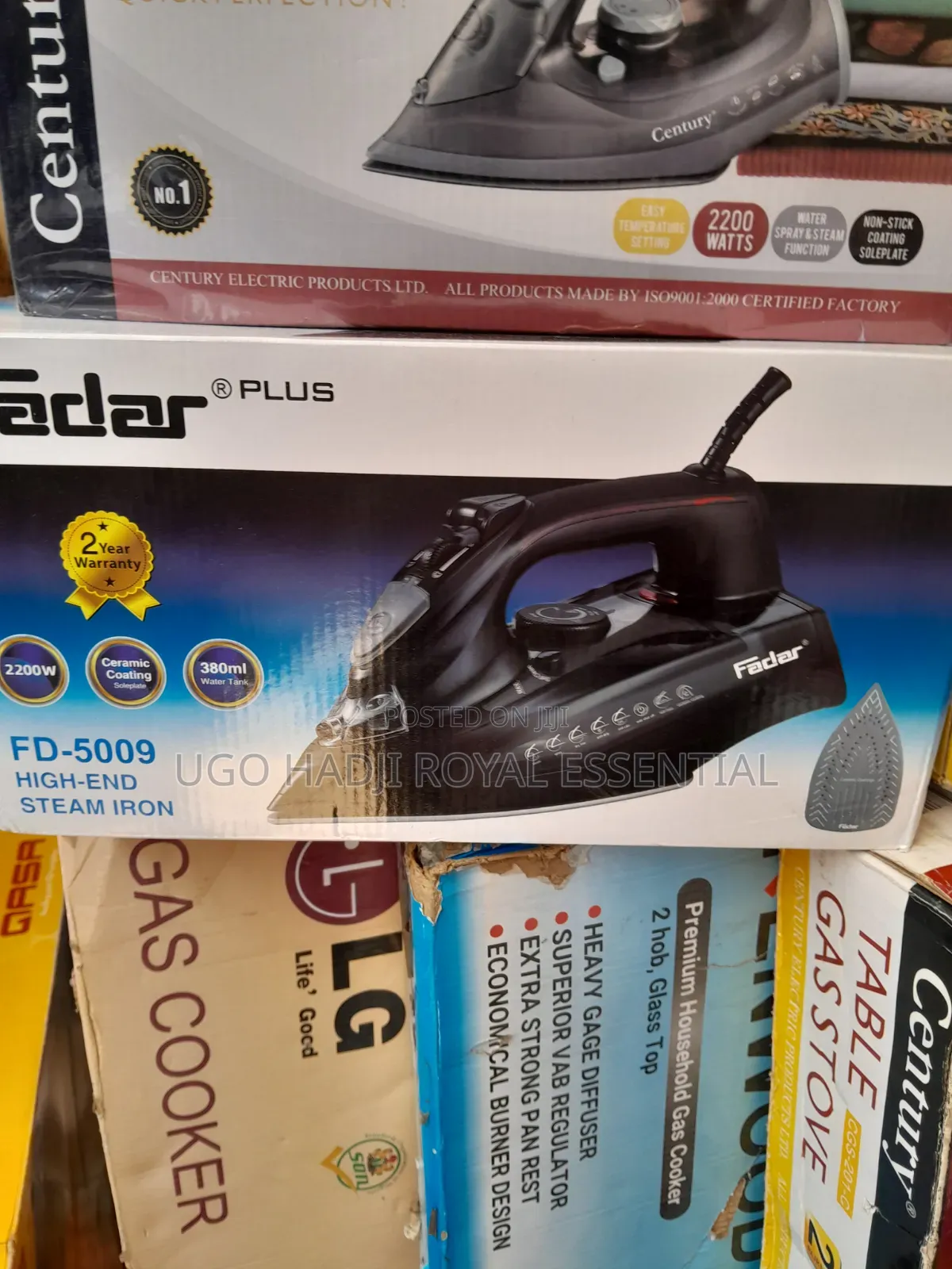 Brand New Fadar Plus High-End Steam Iron FD-5009 - 2200W