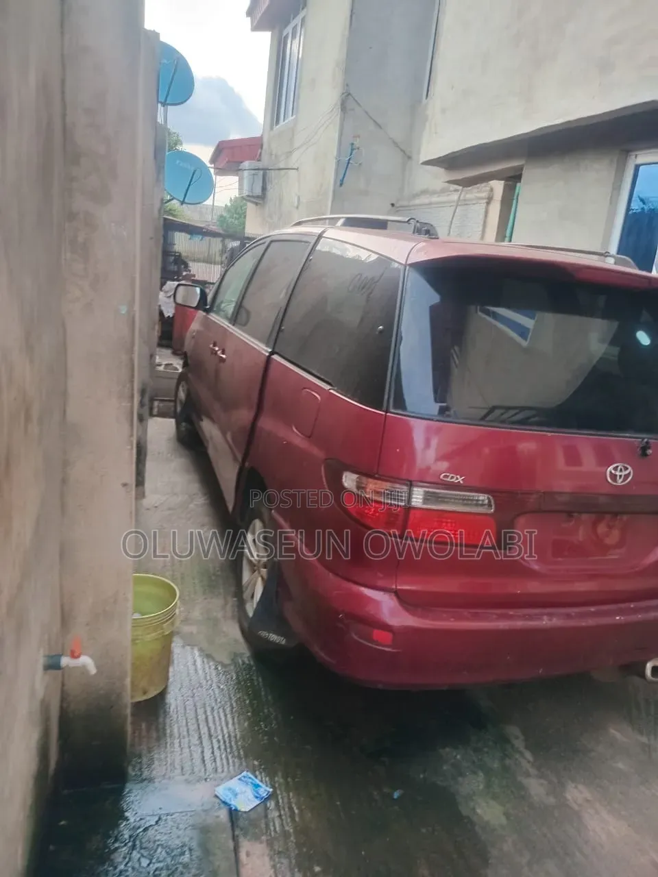 Toyota TownAce 1995 Red