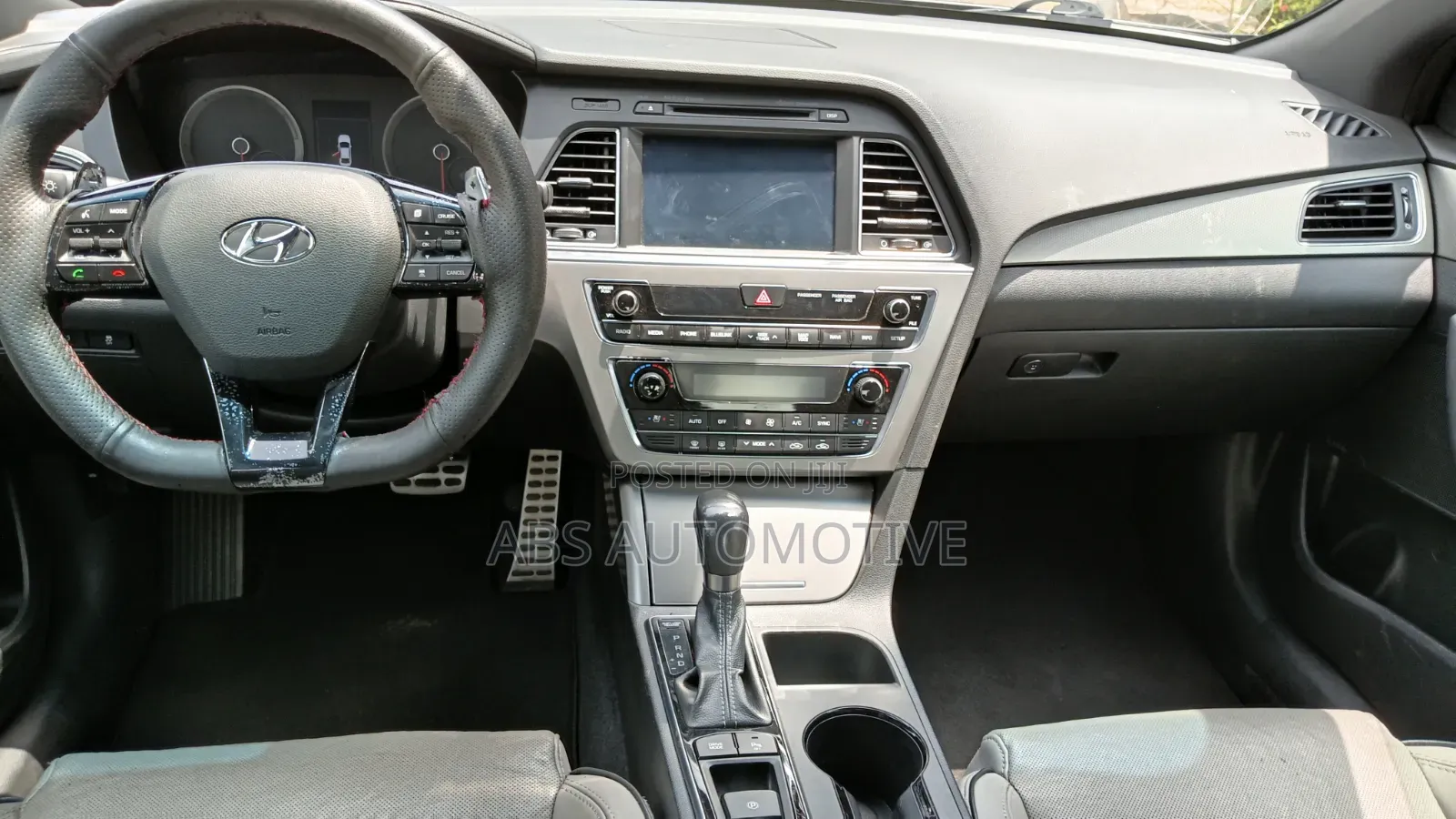 Hyundai Sonata Limited 2.0T Seban (2.0L 4cyl 6A) 2016 Brown
