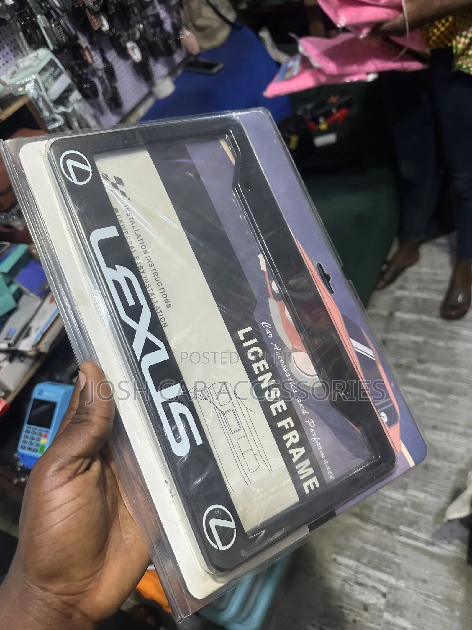 Lexus Plate Number Frame Cover