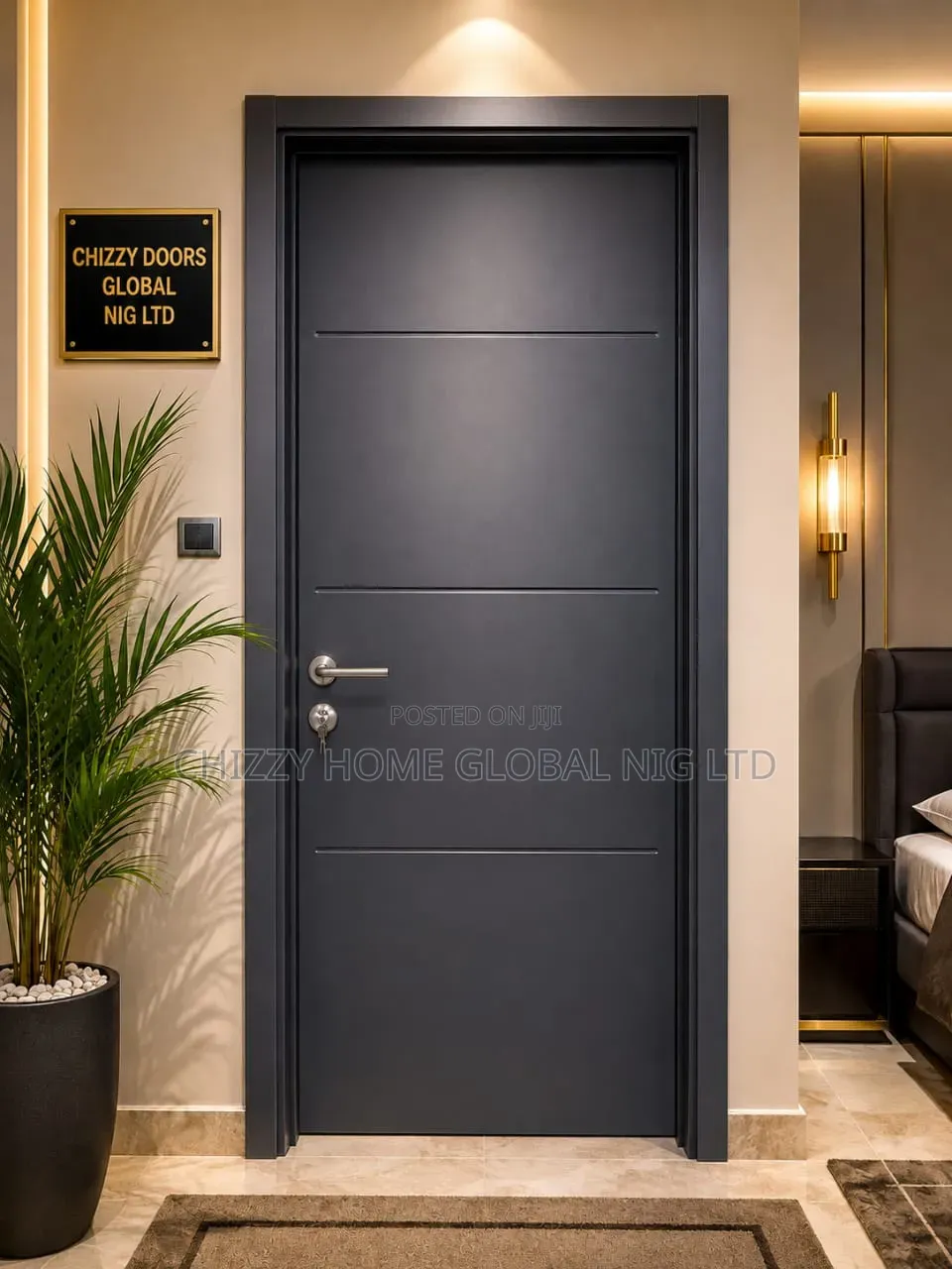 Luxury Israeli Interior Room Door 7ft by 3ft