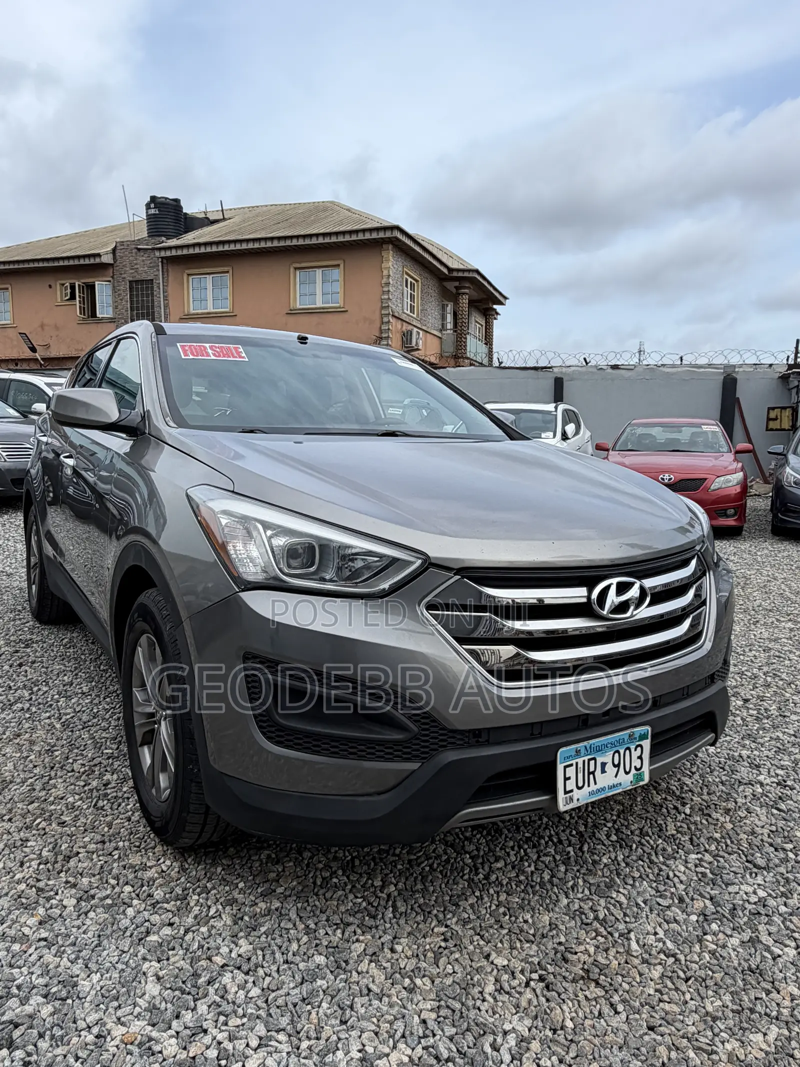Hyundai Santa Fe 2015 Gray