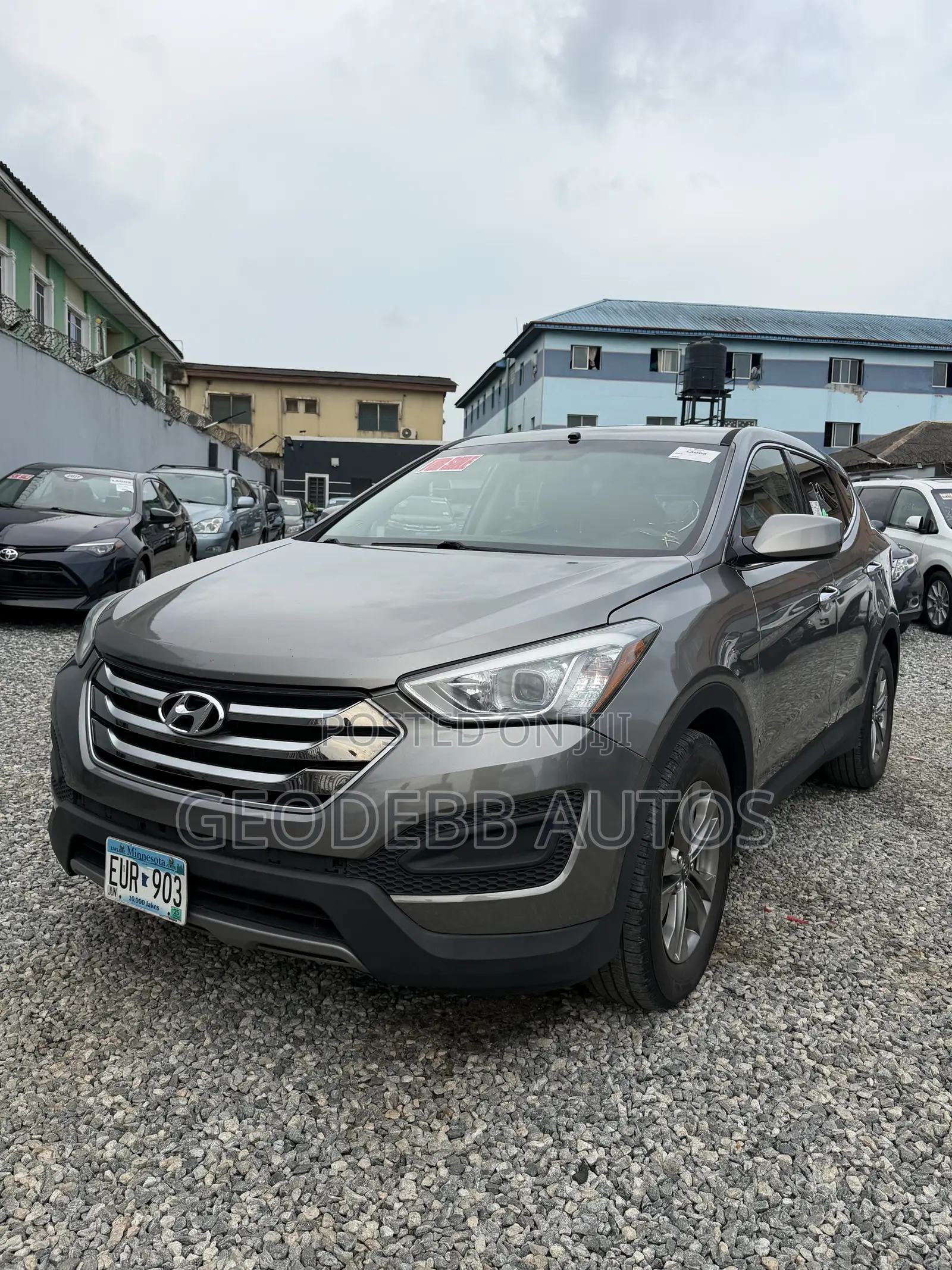 Hyundai Santa Fe 2015 Gray