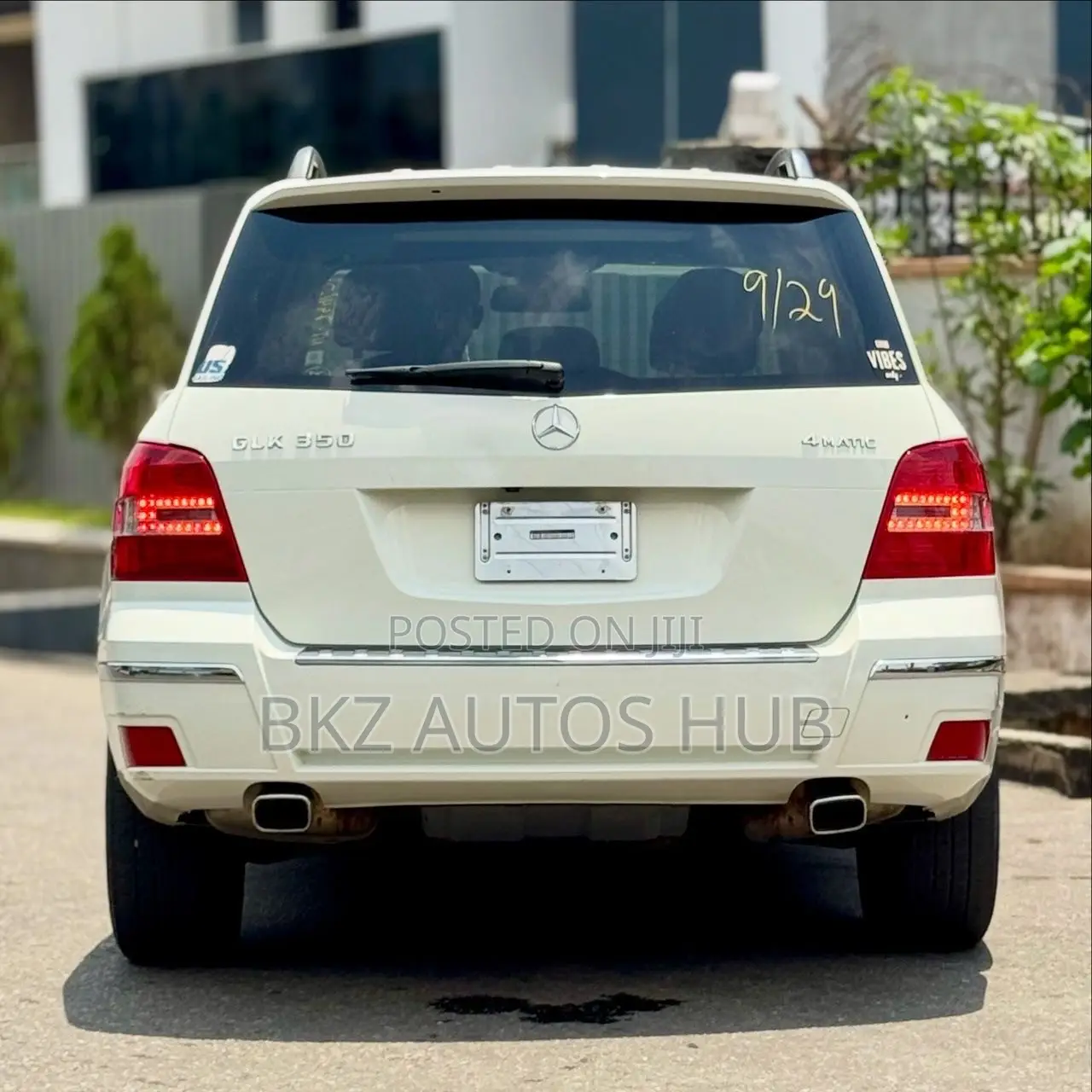 Mercedes-Benz GLK-Class 350 4MATIC 2011 White