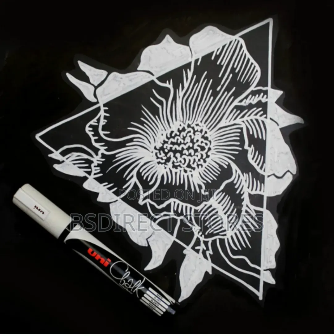 Uni-Ball Liquid Chalk Marker Chalkboards, Windows, Metals, Plastics+