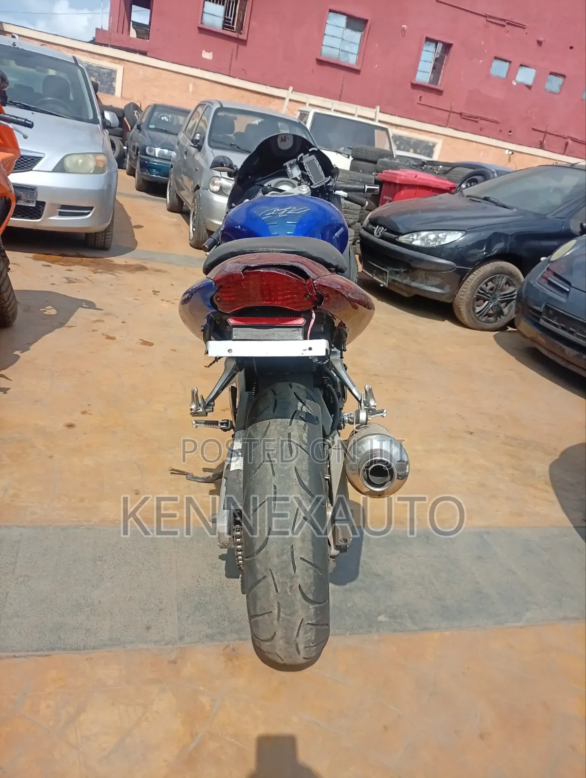 Suzuki Bike 2015 Blue