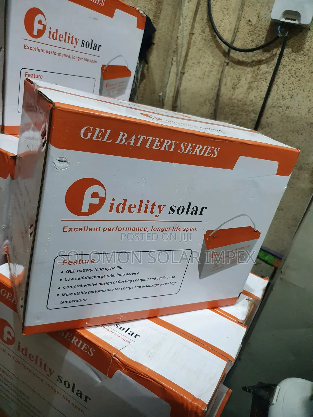 Felicity 120Ah 12V Dry Cell Solar Battery