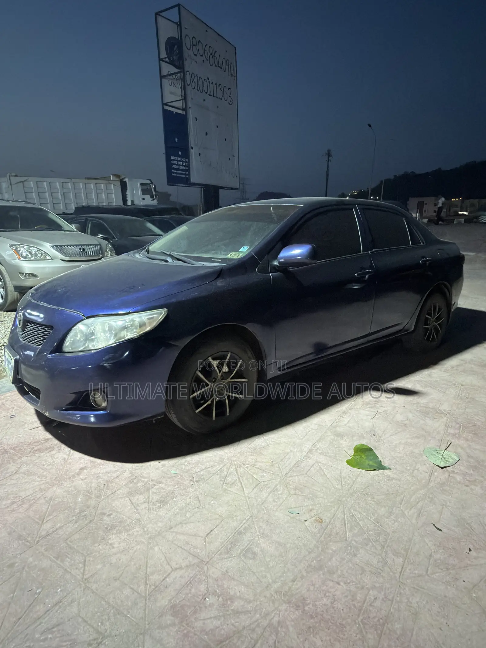 Toyota Corolla 2010 Blue