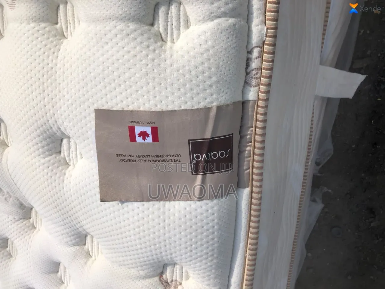 6by6 14inches Canada Coil Spring Mattress