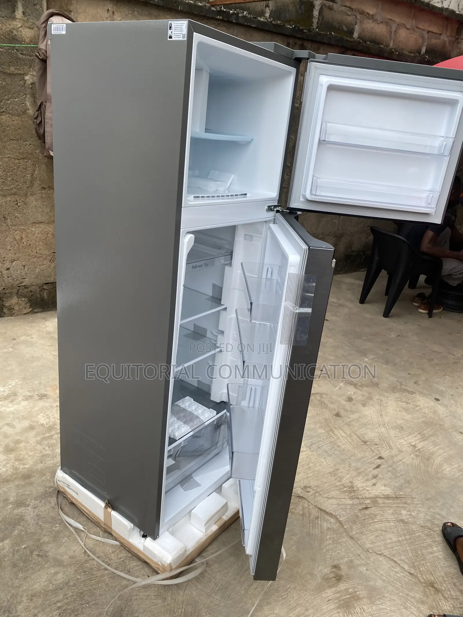 LG Inverter Fridge GL-B262PQKB 287L Double Door Design
