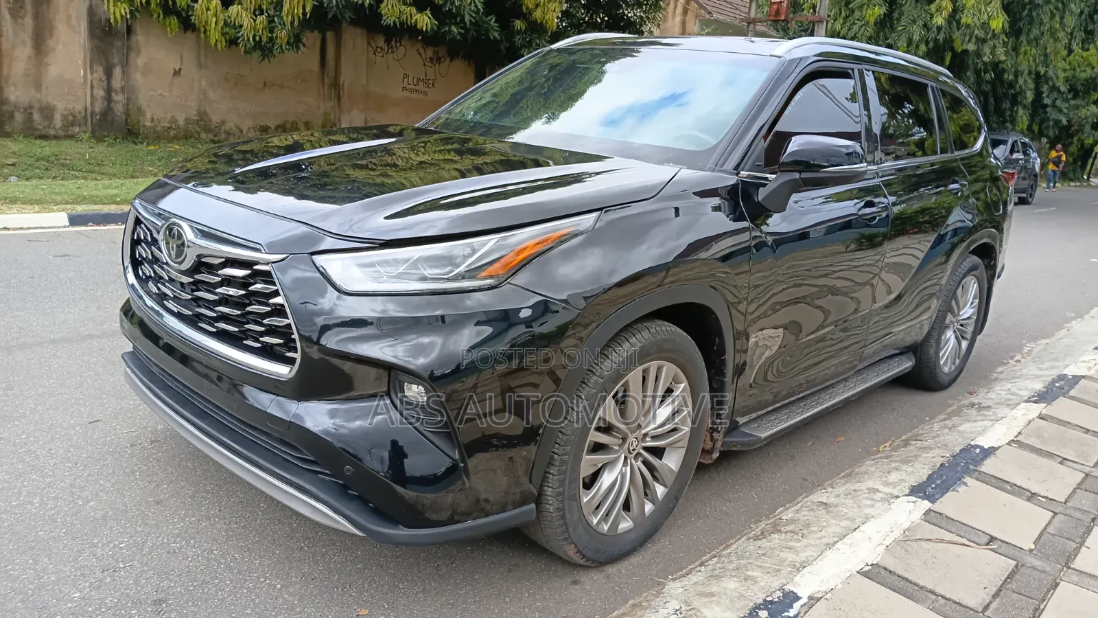 Toyota Highlander Platinum 2022 Black