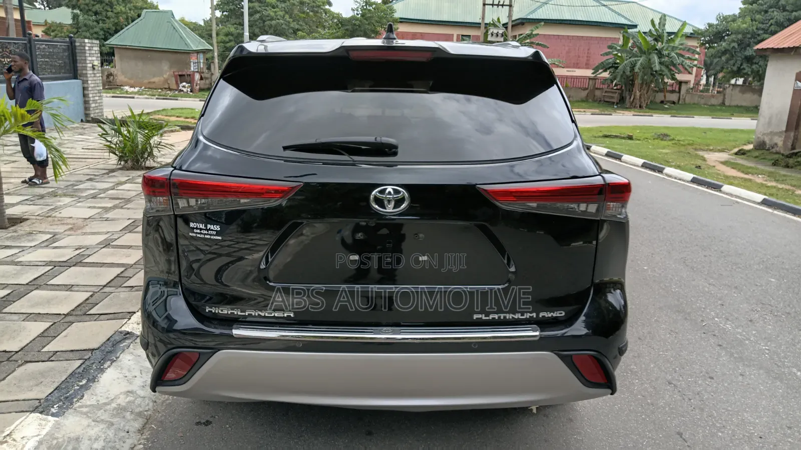 Toyota Highlander Platinum 2022 Black