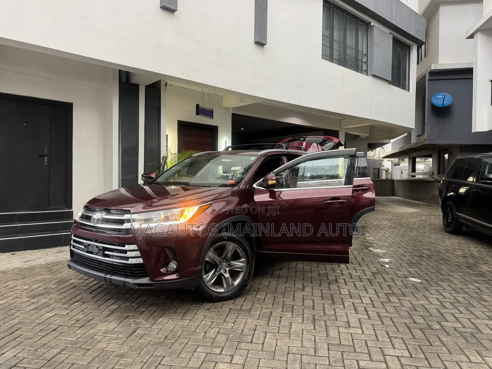 Toyota Highlander Limited Platinum 4x4 V6 (3.5L 6cyl 8A) 2017 Maroon