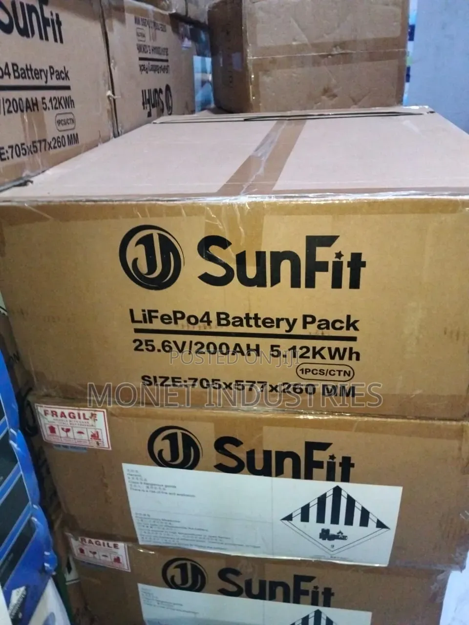 5kwh 24v Sunfit Lifepo4 Lithium Battery