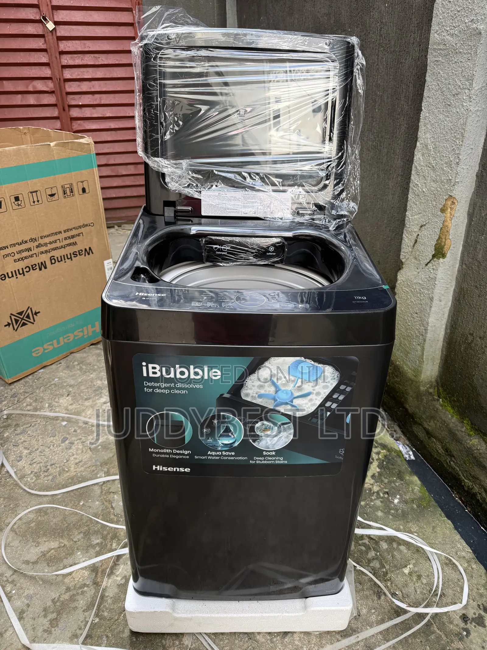 Hisense Top Load 11KG Automatic Washing Machine 1123U