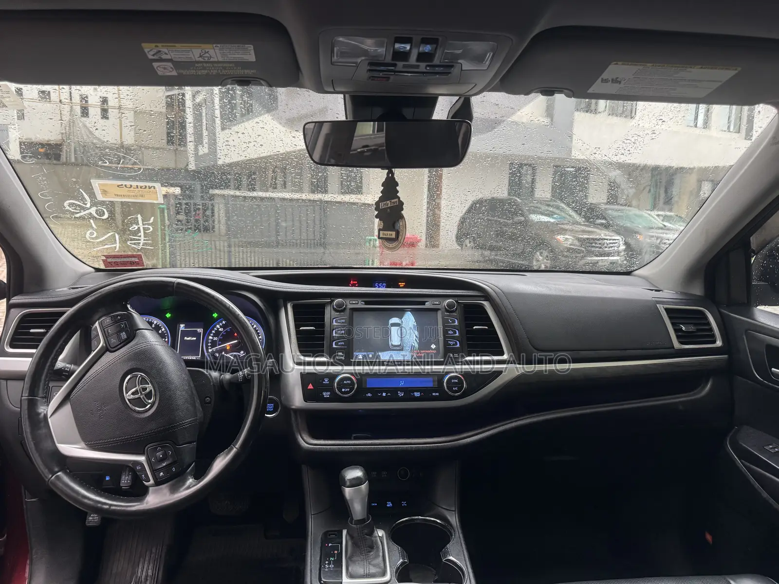 Toyota Highlander Limited Platinum 4x4 V6 (3.5L 6cyl 8A) 2017 Maroon
