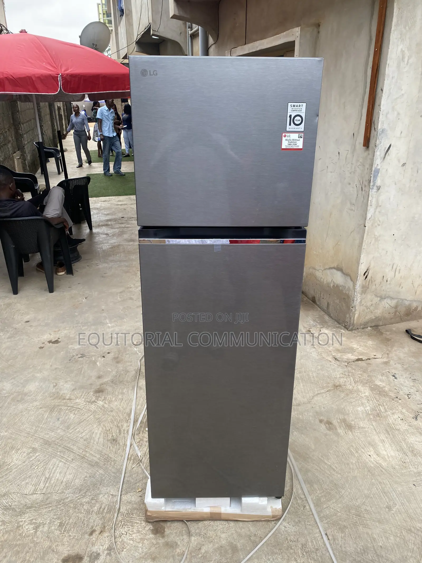 LG GL-B262PQKB Large-Capacity 287L Inverter Fridge