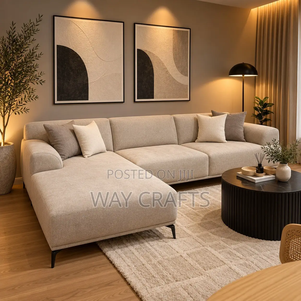 Luxury Modern Modular Sofa Set With Unique Design – WAYCRAFTS