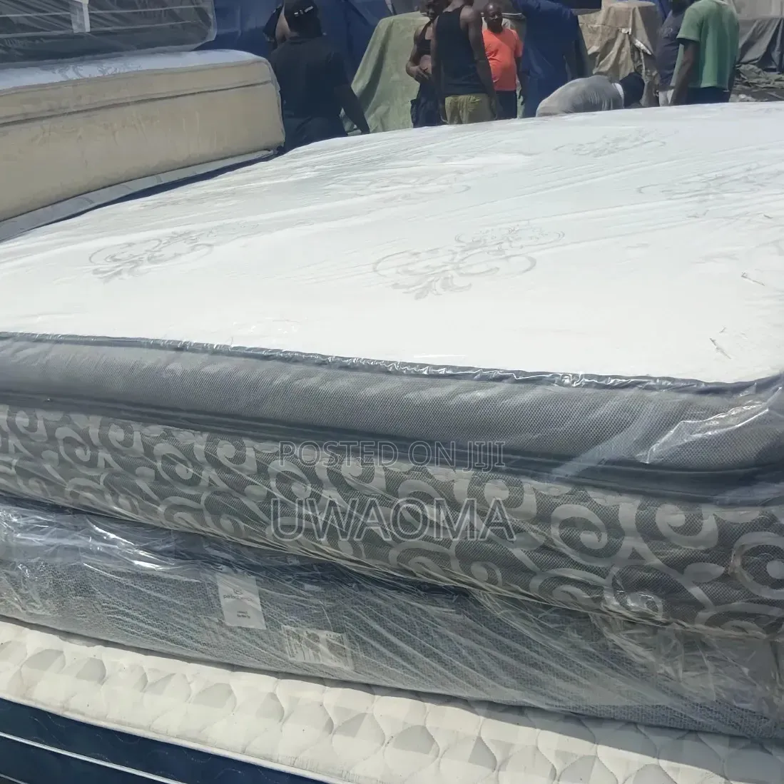6by6 12inches Canadian Semi Orthopedic Mattress Comfortable Sleep