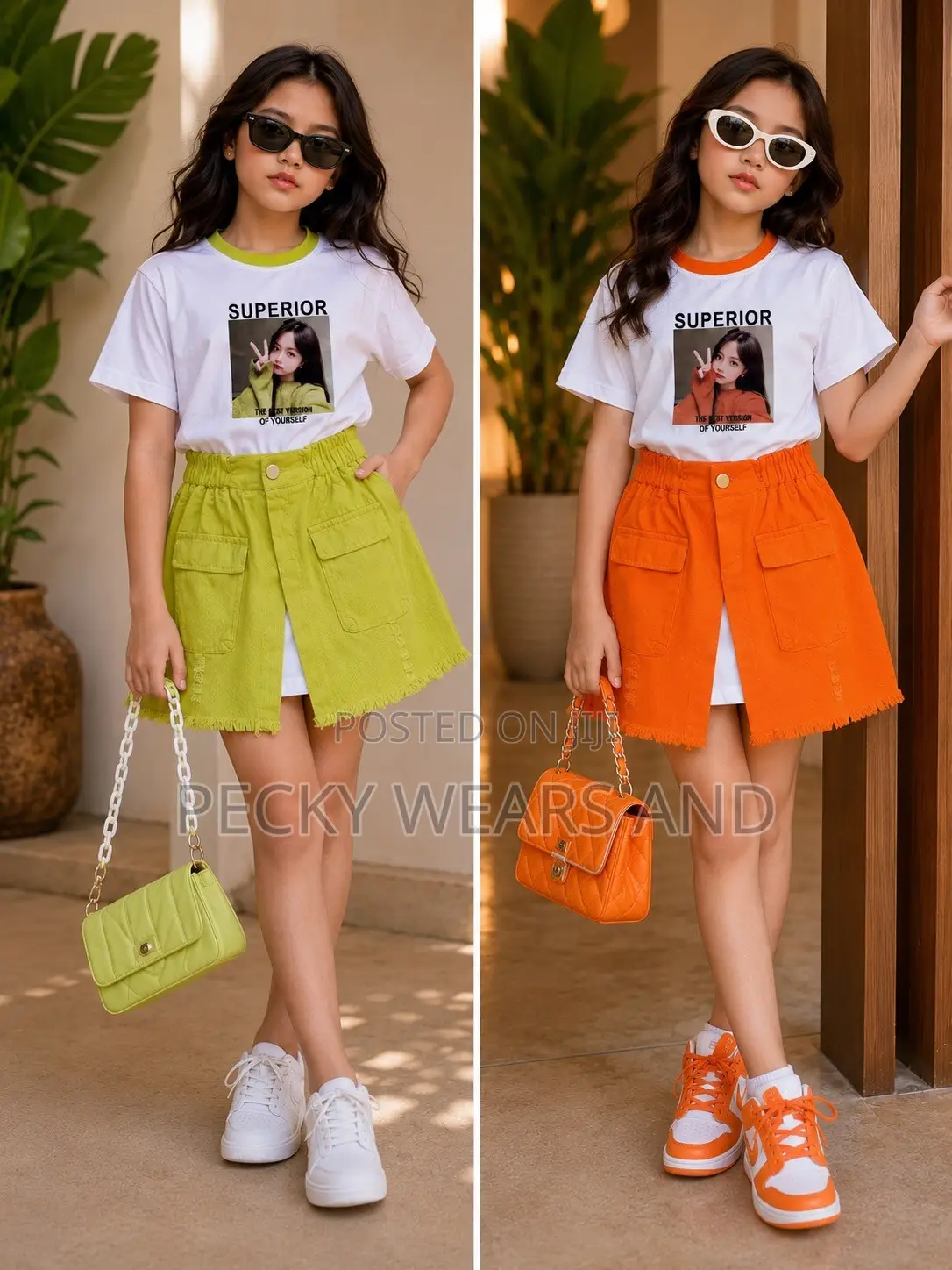 LUXURY GIRLS 2pcs Set