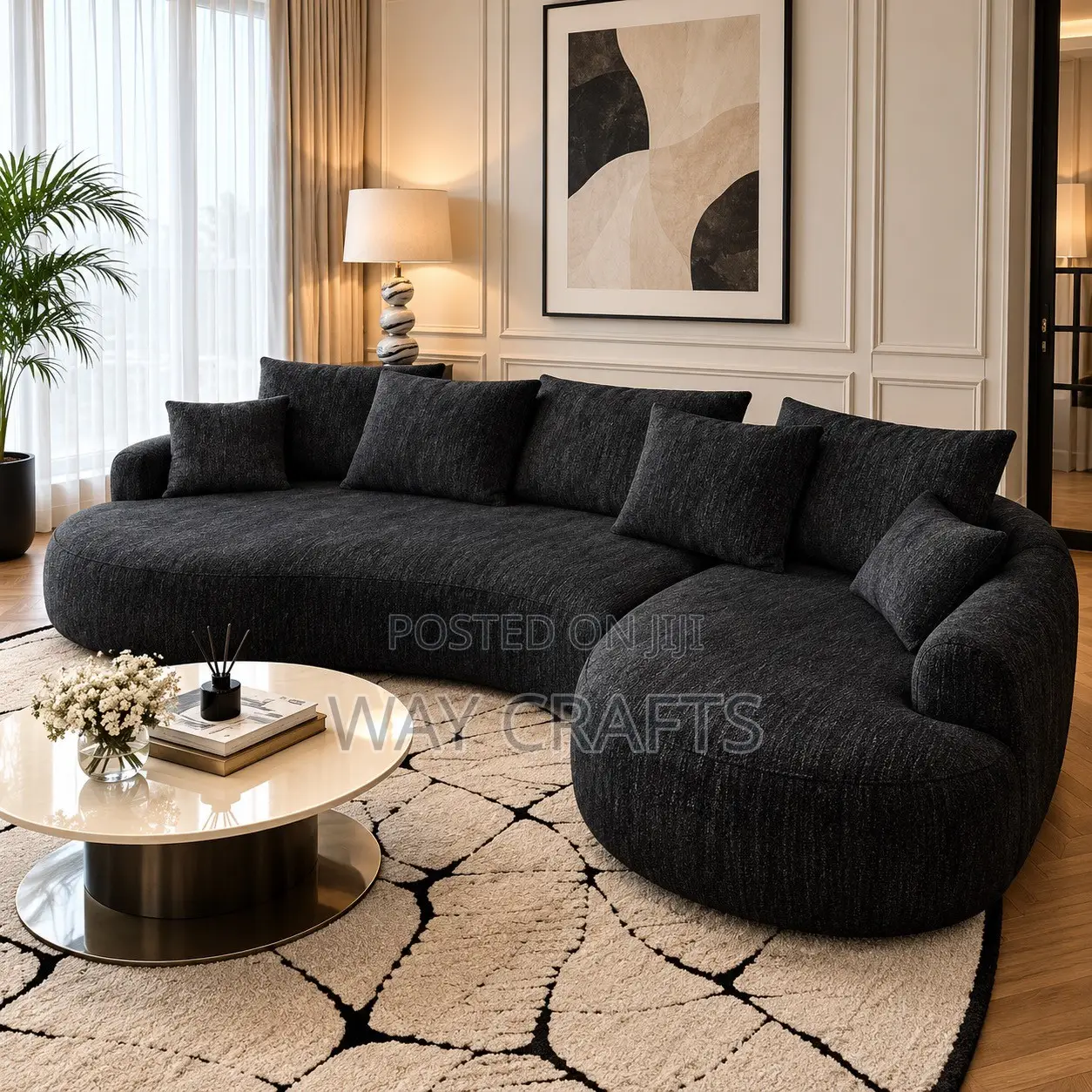 Luxury Modern Modular Sofa Set With Unique Design – WAYCRAFTS