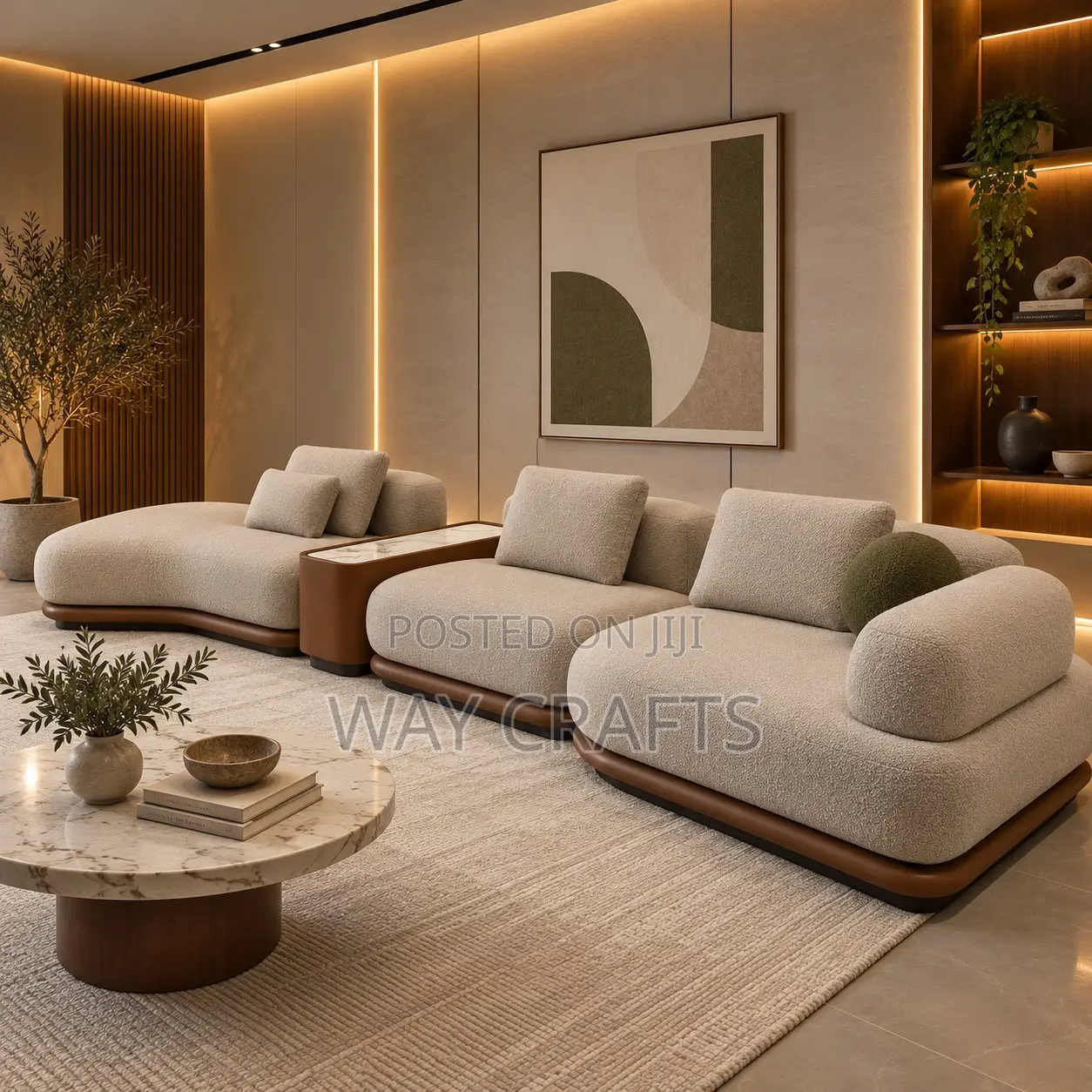Upgrade Living Room With a Stylish Modern Modular Sofa From WAYCRAFTS.