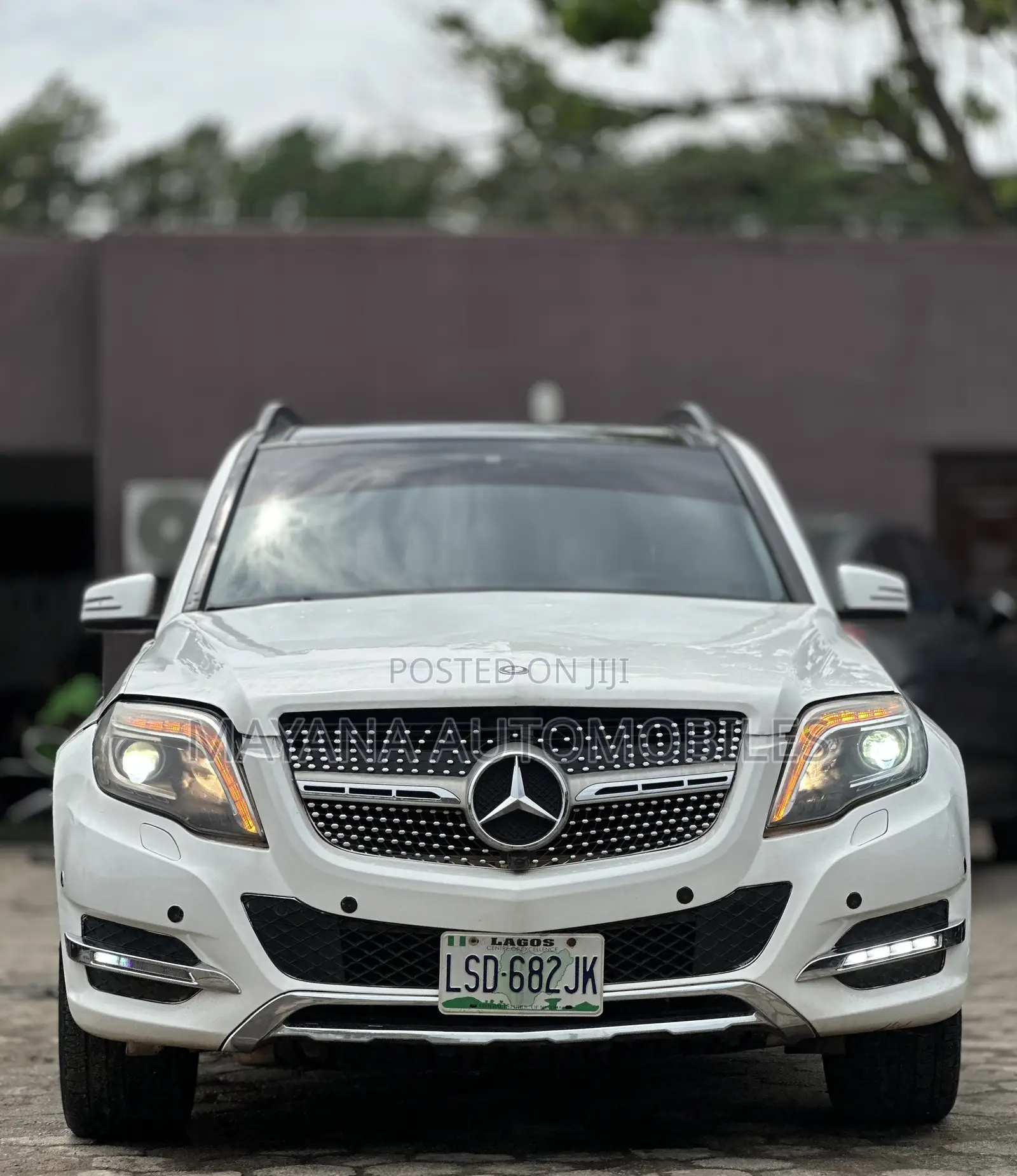 Mercedes-Benz GLK-Class 350 4MATIC 2014 White