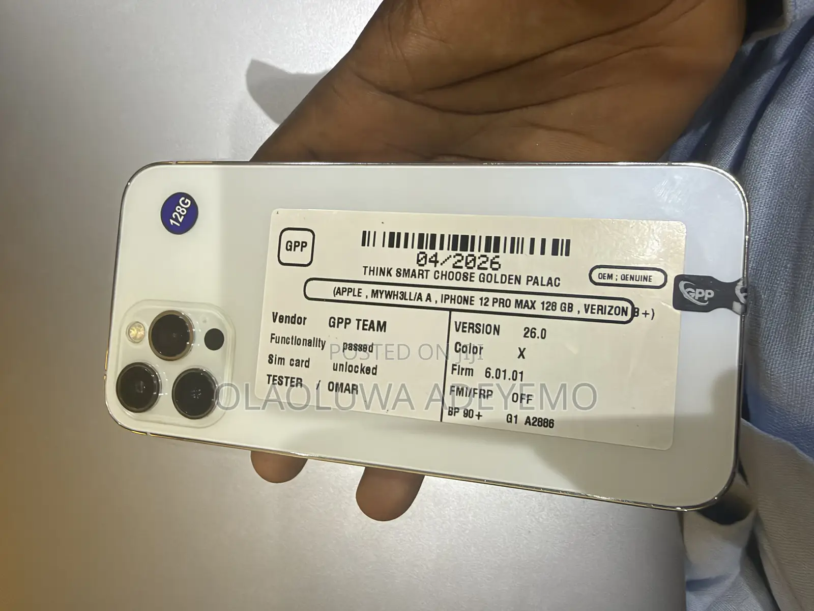 Apple iPhone 12 Pro Max 128 GB Silver