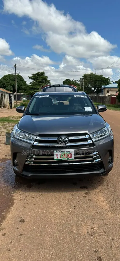Toyota Highlander 2017 Gray