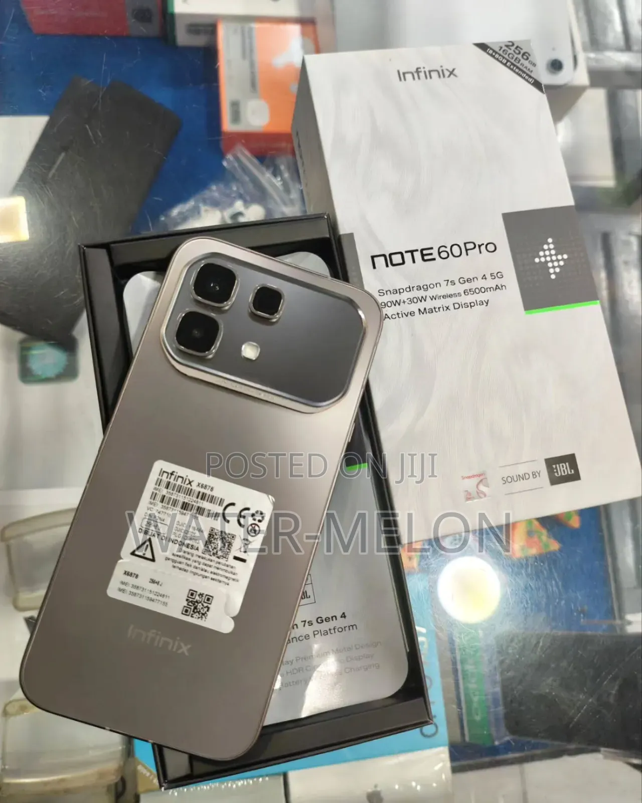 Infinix Note 60 Pro 256 GB Gray