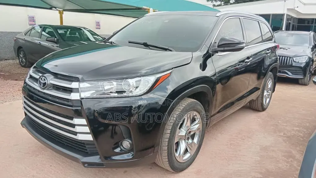 Toyota Highlander Limited 4x4 V6 (3.5L 6cyl 8A) 2018 Black